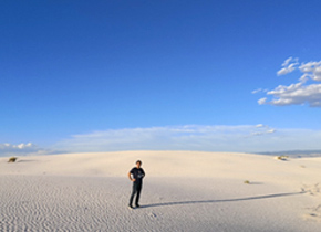 写真3. White Sands National Monument